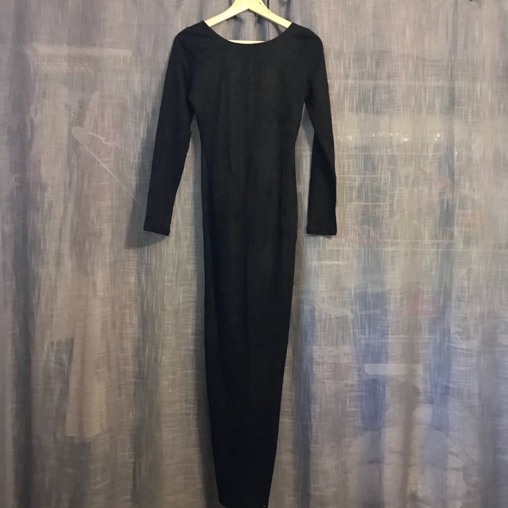 Forever 21 Faux Suede Maxi Dress